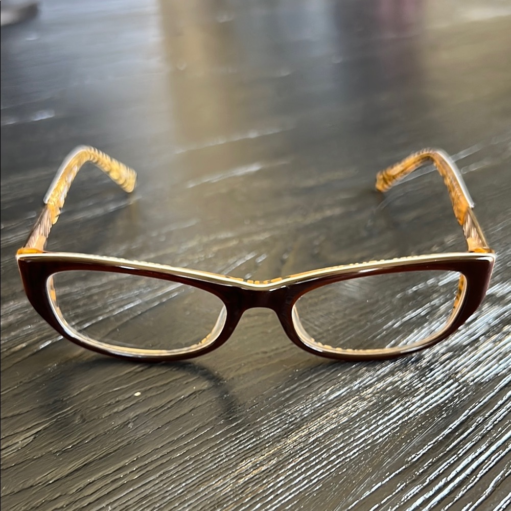 Nine West Brown Rectangular Eyeglasses - image 5